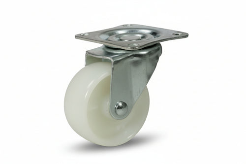 Ruote Con Piastra Forcella- - Ø Mm.40 (Piastra Mm.38X38) - 4 Pezzi Quality