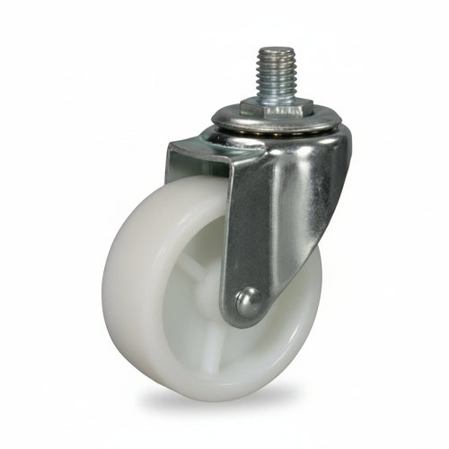 Ruote Con Perno Forcella- - Ø Mm.65 Perno Ø Mm.10X15 - 4 Pezzi Quality