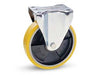 Ruote Industriali In Poliuretano Con Piastra Fissa 22A Ø Mm.200X45 Piastra Mm.140X110 235H. P. Kg.300 Avo
