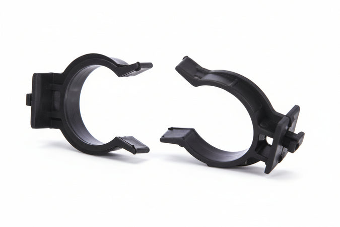 Ganci Per Zoccolo Cucina In Plastica Nera- - Ø Mm.28 - 200 Pezzi
