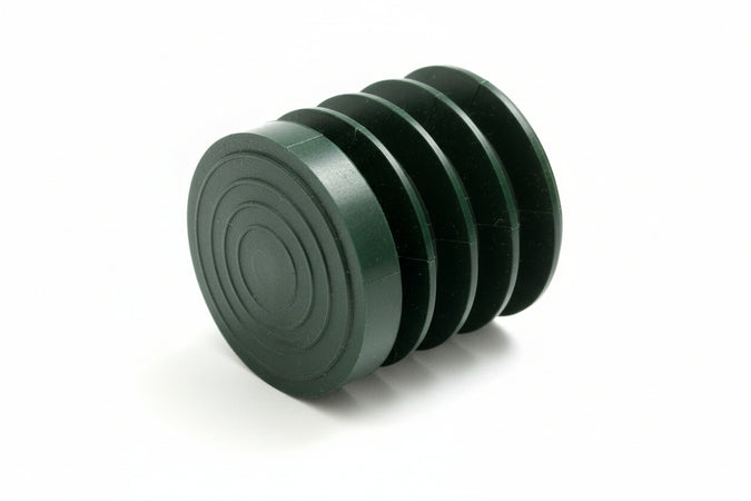 Puntali Alettati Interni Per Tubo Tondo- - Ø Mm.60X26H. - 50 Pezzi