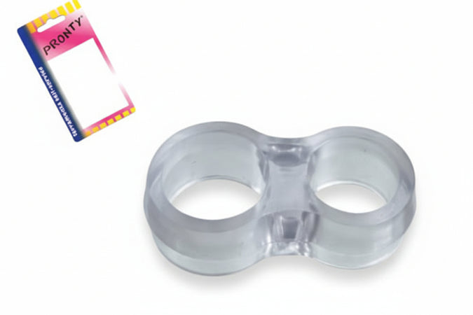 Paracolpi Antiurto Doppio Per Maniglia In Blister- - Mm.47X25, In Bl.4 Pz. - 12 Blister