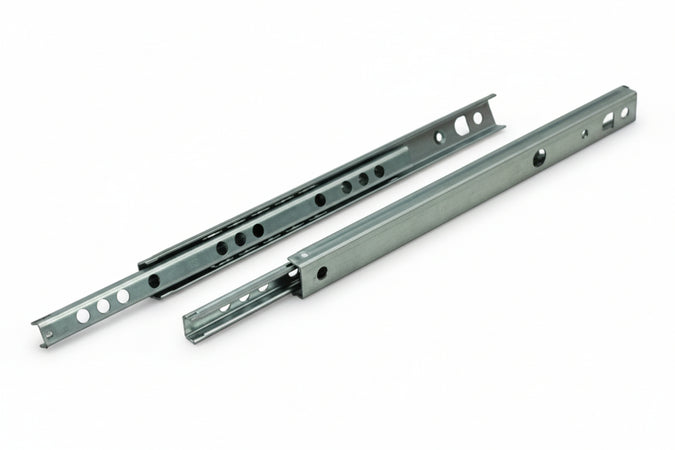 Guide A Sfera Per Cassetti In Acciao Zincato- - Cm.22 (Art.870 22 0) - 5 Paio Omge