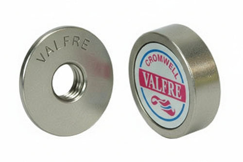 Cricchetti Magnetici A Pasticca- - Ø Mm.14X5,5H. Attrazione Kg.1,5 (Rp14) - 24 Pezzi Varec
