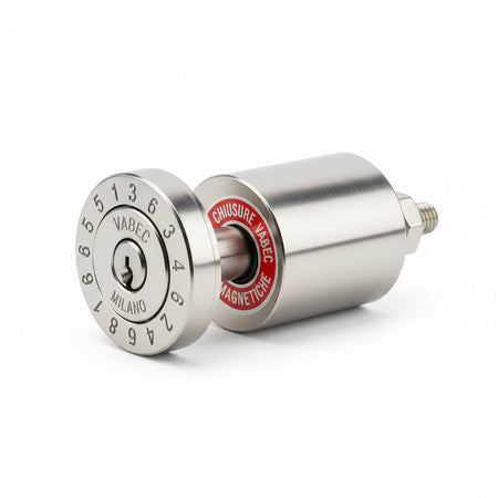 Cricchetti Magnetici A Pasticca Con Vite- - Ø Mm.22X6,5H. Attrazione Kg.3 (Rpv22) - 12 Pezzi Varec