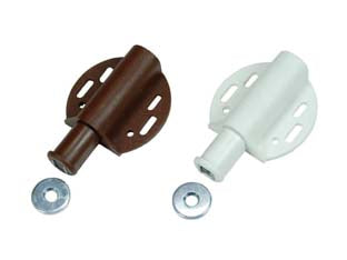 Cricchetto Magnetico Automatico A Scatto Da Applicare- - Colore Marrone - 20 Pezzi