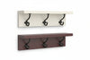 Fermantine Fermaporte Con 2 Chiodi- - Mm.40X10X7, In Plastica Bianca - 250 Pezzi