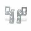 Attaccaglie Per Pensili Zincate- - Dx - 50 Pezzi