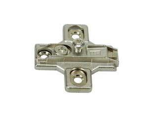 Basette Per Cerniere Incasso Registrabili B2R3E- - Mm.3H. - 10 Pezzi Salice