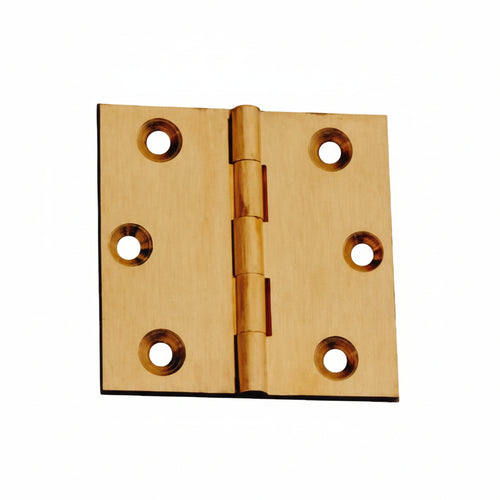 Cerniere Ottone Fresate Piane- - Mm.40X35 - 24 Pezzi