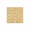 Cerniere Ottone Fresate Piane- - Mm.60X50 - 24 Pezzi