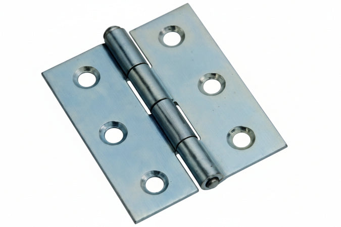 Cerniere Mezze Larghe Pesanti Perno Sfilabile Art.840- - 2 Mm.50X40X1,4 - 24 Pezzi Aldeghi