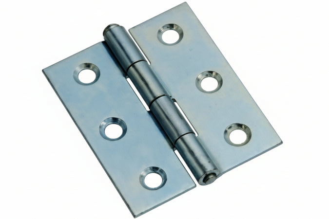Cerniere Mezze Larghe Pesanti Perno Sfilabile Art.840- - 21/4 Mm.57X43X1,4 - 24 Pezzi Aldeghi