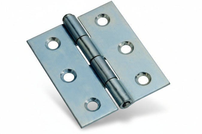 Cerniere Mezze Larghe Pesanti Perno Sfilabile Art.840- - 21/2 Mm.63,5X44X1,5 - 24 Pezzi Aldeghi
