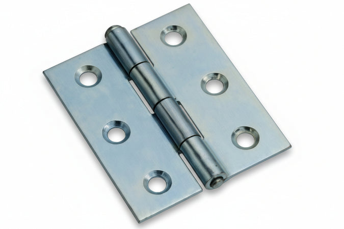 Cerniere Mezze Larghe Pesanti Perno Sfilabile Art.840- - 31/2 Mm.87X58X1,7 - 24 Pezzi Aldeghi