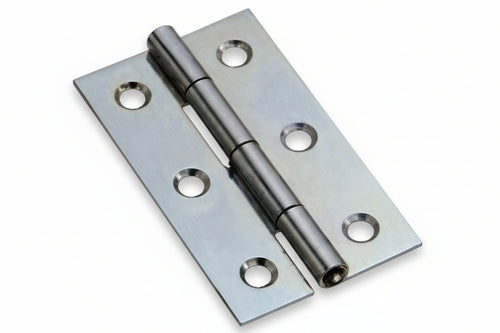 Cerniere Strette Perno Fisso Art.120- - Mm.20X18X0,8 - 24 Pezzi Aldeghi