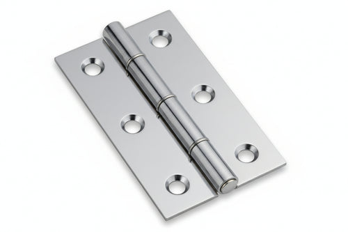 Cerniere Strette Perno Fisso Art.120- - Mm.35X25X0,8 - 24 Pezzi Aldeghi