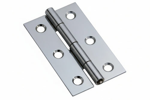 Cerniere Strette Perno Fisso Art.120- - Mm.38,5X26X0,8 - 24 Pezzi Aldeghi