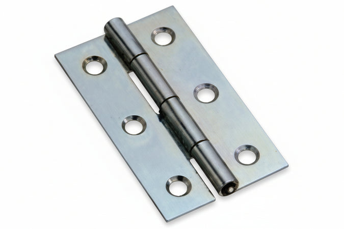 Cerniere Strette Perno Fisso Art.120- - Mm.45X29X0,8 - 24 Pezzi Aldeghi