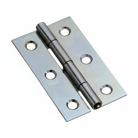 Cerniere Strette Perno Fisso Art.120- - Mm.50X31X0,8 - 24 Pezzi Aldeghi