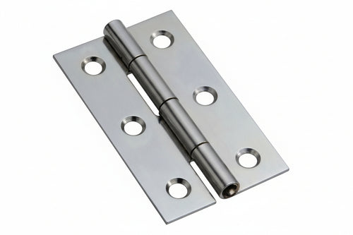 Cerniere Strette Perno Fisso Art.120- - Mm.60X35X1,0 - 24 Pezzi Aldeghi