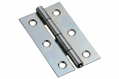 Cerniere Strette Perno Fisso Art.120- - Mm.90X51X1,2 - 24 Pezzi Aldeghi