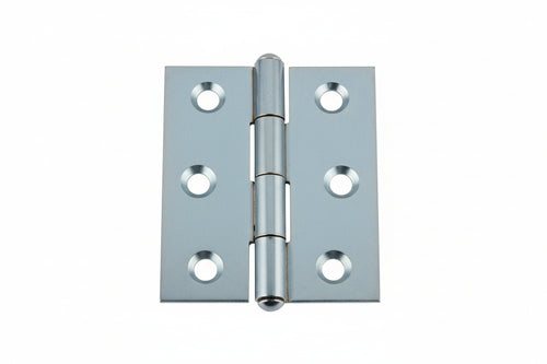 Cerniere Mezze Larghe Pesanti Con Perno Fisso Art.838- - Mm.30X28,5X1,4 - 24 Pezzi Aldeghi