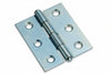 Cerniere Mezze Larghe Pesanti Con Perno Fisso Art.838- - Mm.57X43X1,4 - 24 Pezzi Aldeghi
