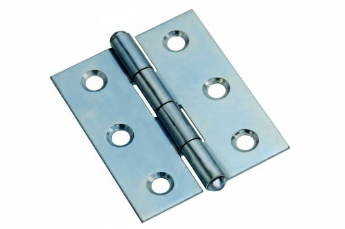 Cerniere Mezze Larghe Pesanti Con Perno Fisso Art.838- - Mm.63,5X44X1,5 - 24 Pezzi Aldeghi