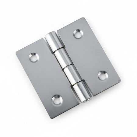 Cerniere Quadre Perno Fisso Art.121- - Mm.25X25X0,8 - 24 Pezzi Aldeghi