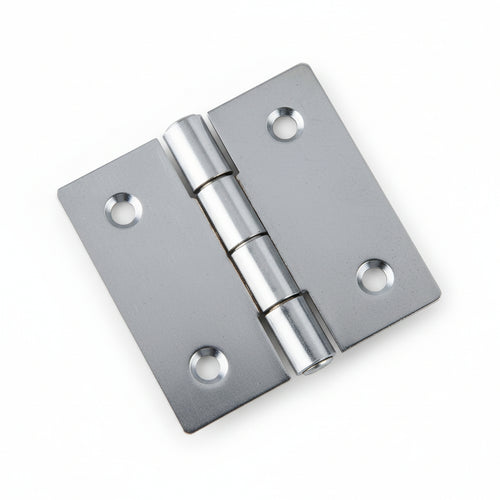 Cerniere Quadre Perno Fisso Art.121- - Mm.25X25X0,8 - 24 Pezzi Aldeghi