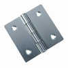 Cerniere Quadre Perno Fisso Art.121- - Mm.70X70X1,2 - 24 Pezzi Aldeghi