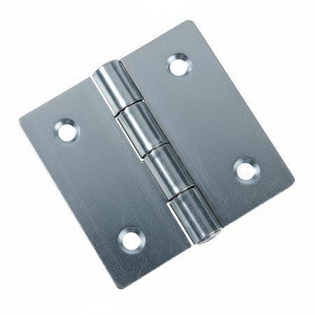 Cerniere Quadre Perno Fisso Art.121- - Mm.70X70X1,2 - 24 Pezzi Aldeghi
