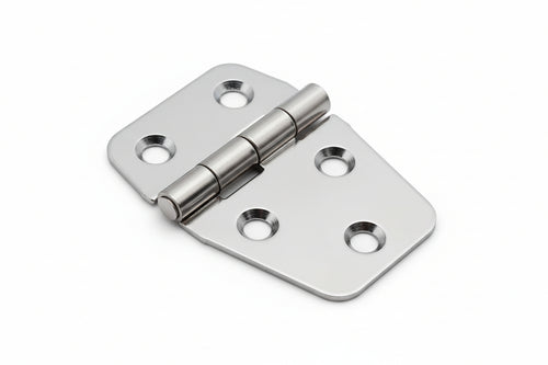Cerniere Per Nautica A Biscotto Asimmetriche In Acciaio Inox Art.852- - Mm.40X55X1,5 - 24 Pezzi Aldeghi