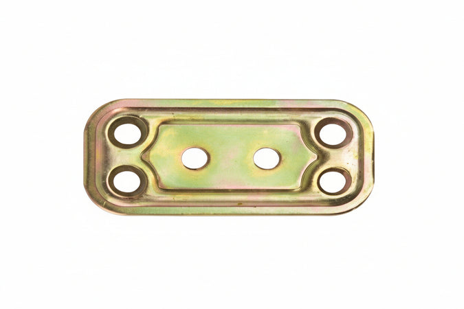 Piastra Di Giunzione Dritta Larghezza Mm.30 Art.748- - Mm. 60X30 - Spessore Mm.2,2 - 100 Pezzi Aldeghi