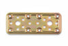 Piastra Di Giunzione Pesante Dritta Larghezza Mm.50 Art.770- - Mm.200X50 - Spessore Mm.2,2 - 25 Pezzi Aldeghi