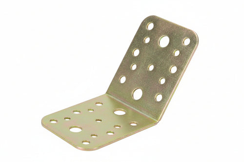 Piastra Di Giunzione Pesante Ad Angolo 135 ° Larghezza Mm.65 Art.760- - Mm.90X90X65 - Spessore Mm.22 - 25 Pezzi Aldeghi