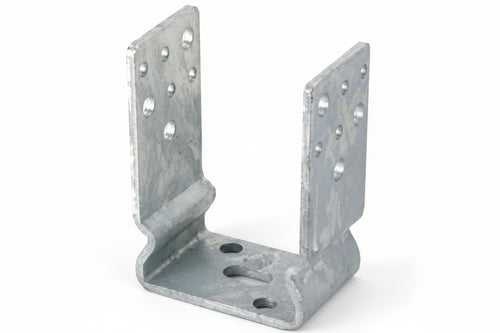 Staffa A Pavimento Ad Avvitare Per Trave Art.791 Mm.71X60X125 Spessore Mm.5 Aldeghi
