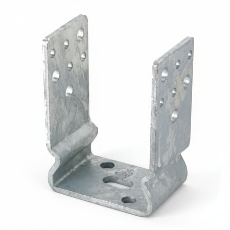 Staffa A Pavimento Ad Avvitare Per Trave Art.791 Mm.91X60X125 Spessore Mm.5 Aldeghi