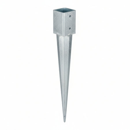 Supporto Da Piantare Su Terreno Per Trave Art.797 Mm.91X91X750 Aldeghi