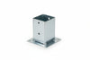 Supporto A Pavimento Con Piastra Per Trave Art.799 Mm.141X141 Aldeghi