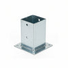 Supporto A Pavimento Con Piastra Per Trave Art.799 Mm.161X161 Aldeghi