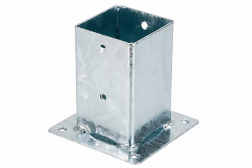 Supporto A Pavimento Con Piastra Per Trave Art.799 Mm.181X181 Aldeghi