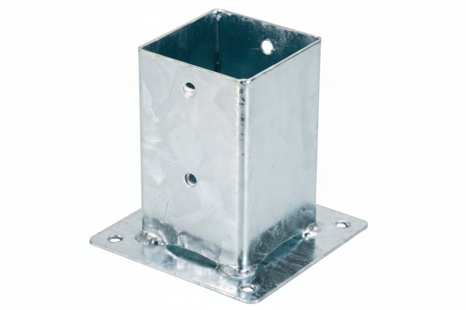 Supporto A Pavimento Con Piastra Per Trave Art.799 Mm.181X181 Aldeghi