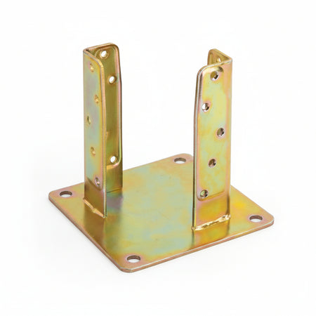 Supporto A Pavimento Con Piastra Per Trave Art.800 Mm.102X100 Spessore Mm.5 Aldeghi