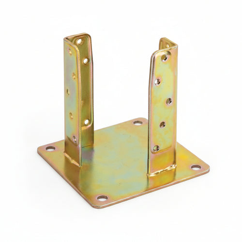 Supporto A Pavimento Con Piastra Per Trave Art.800 Mm.102X100 Spessore Mm.5 Aldeghi
