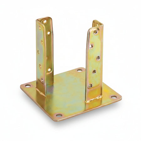 Supporto A Pavimento Con Piastra Per Trave Art.800 Mm.202X202 Spessore Mm.5 Aldeghi