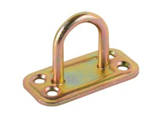 Cavallotto Tondo Art.865- - Mm.21X25 - Ø Mm.6 - Spessore Mm.2,2 - 10 Pezzi Aldeghi