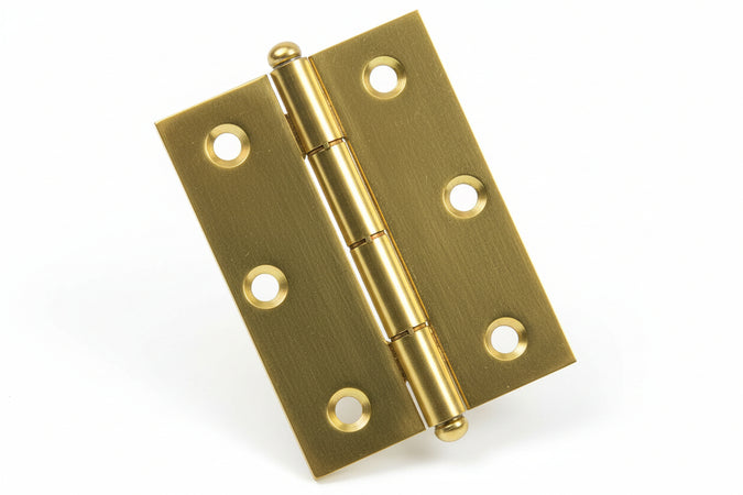 Cerniere Con Perno Sfilabile In Acciaio Ottonato- - Mm.30X30 - 50 Pezzi