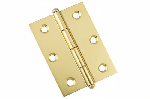 Cerniere Con Perno Sfilabile In Acciaio Ottonato- - Mm.60X50 - 24 Pezzi